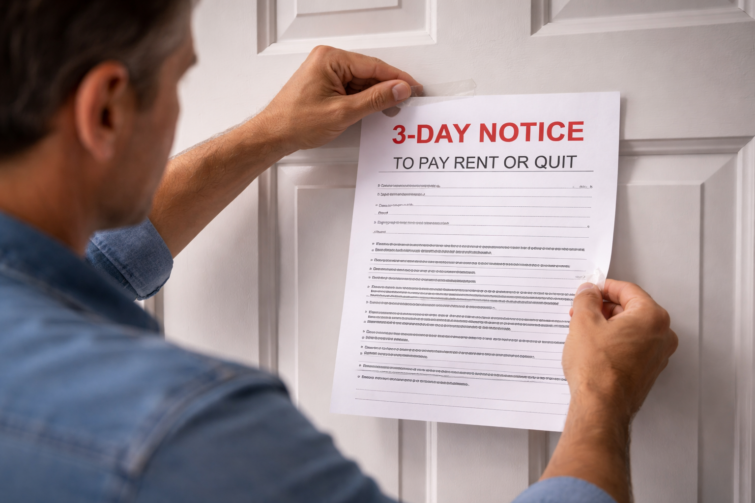 Florida 3-day notice to pay rent or vacate